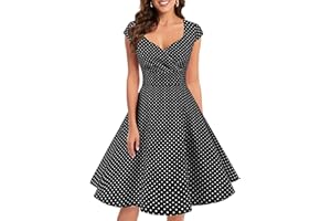 Bbonlinedress - Vestido Vintage de Noche con Cuello en V