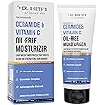 Dr. Sheth's Ceramide & Vitamin C Oil - Free Moisturizer| Lightweight Moisturizer To Hydrate & Brighten Skin | With Vitamin C, Ceramide & Ashwagandha | For Women & Men | 100G