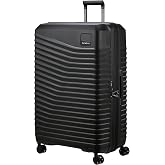 Samsonite Intuo Large Trolley Case, 81 cm | Black, Expandable Hardcase, 81H x 54W x 33D cm, 132/144 L, 9 lbs, with TSA Lock a