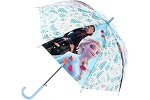 KIDS LICENSING Kids Polyester Umbrella, Lightweight, Durable and Windproof, PVC Umbrella, Perfect Protection for Unisex Childrens, Protection for Rainy and Sunny Days, Ideal for Outdoor Adventures School 3-7 Years