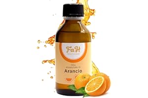‎FAH FAMILY AT HOME Flavour Drops - Lebensmittelaroma Orange für Gebäck, Kuchen, Kekse und Cremes. Maxi-Format 100 ml, Rein und Natürlich, Zuckerfrei, Glutenfrei…