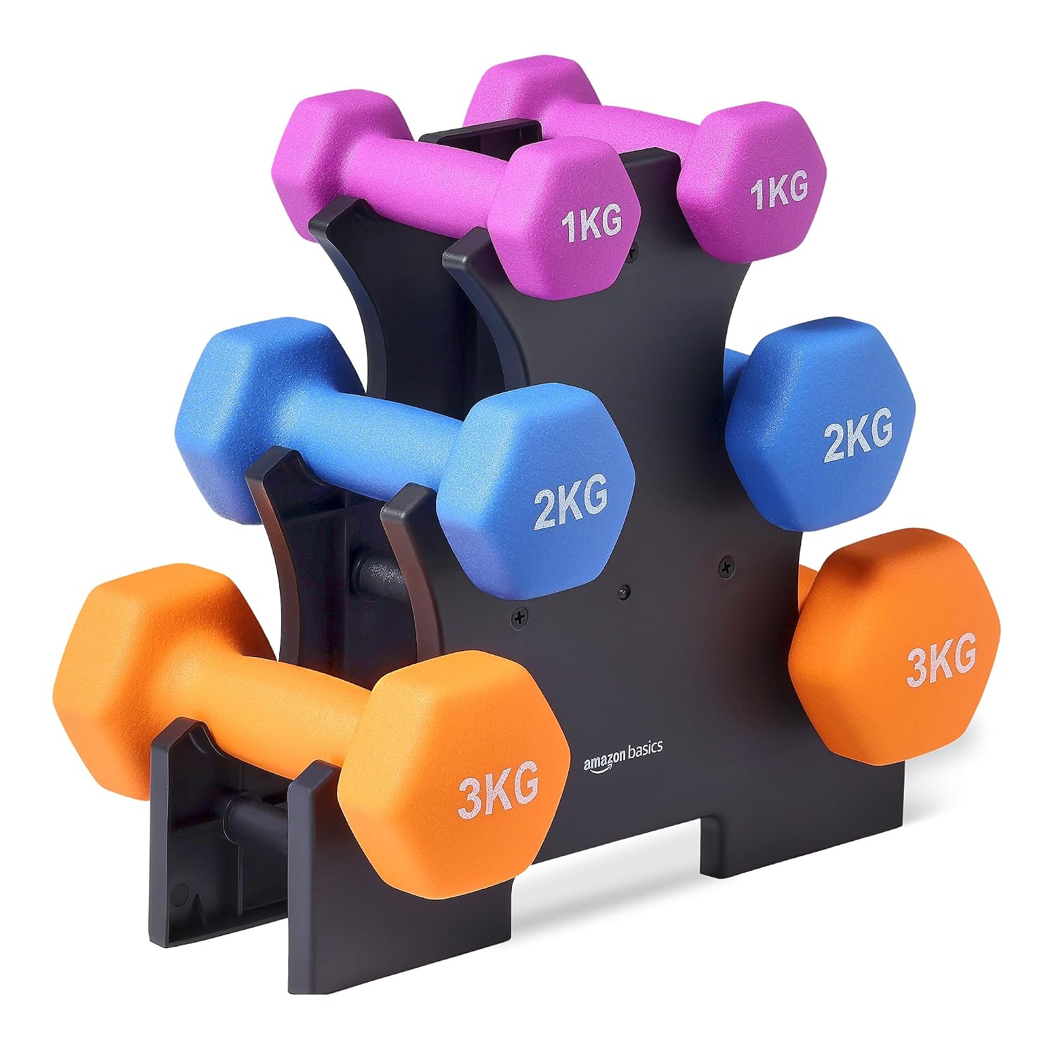 Amazon Basics Coppia di manubri in neoprene