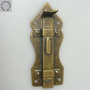 1 x SCHRANK RIEGEL ANTIK MÖBEL MESSING: Amazon.de: Küche & Haushalt