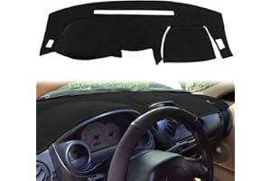 FCOVERGURUS Armaturenbrett-Abdeckmatte, passgenau für Mitsubishi Eclipse/Eclipse Spyder, Armaturenbrett-Abdeckung, Teppichschutz, F112