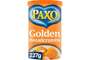 Paxo Golden Breadcrumbs, 227 g Drum (Pack of 1)