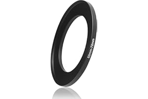 Ares Foto® Step Up Filteradapter Adapter Ring. CNC-gefrästes Aluminium. Kompatibel mit Objektiven Aller Hersteller: Canon Sony Nikon Fujifilm Olympus Pentax Leica Tamron Sigma (52mm – 72mm)