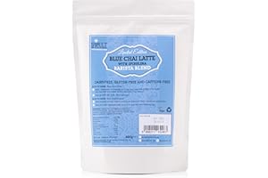 Sweet Revolution Blue Chai Latte with Spirulina Barista Blend 500g catering pack. Gluten Free, Dairy Free, Refined Sugar-Free.