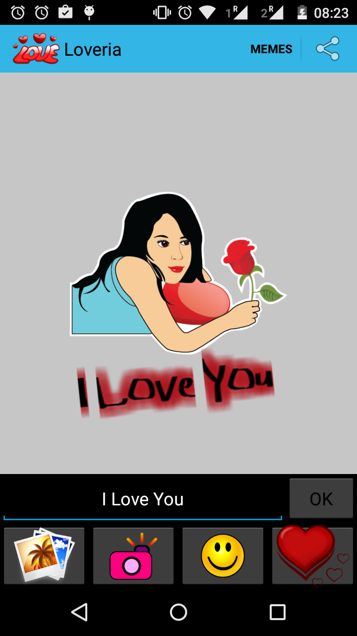 Loveria - Love Stickers For Whatsapp Facebook Amazon.de 