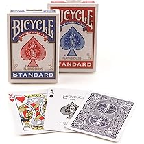 Bicycle Poker Size Standard Index Playing Cards Colors May Vary Red Blue Or Black Buy Online At Best Price In Uae Amazon Ae