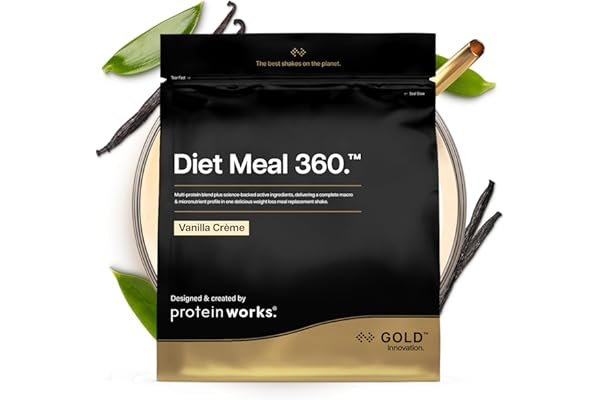 The Protein Works – Substitut de Repas Hyperprotéiné – Riche en Protéines et Nutriments – Shaker Et Cuillère Doseuse Gratuits - Vanille Crème - 1kg