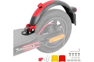 ulip Garde-Boue arrière de Scooter avec feu arrière Accessoire de Remplacement de Scooter Compatible avec Le Scooter Xiaomi M365 Pro Pro 2 1S MI3 avec vis