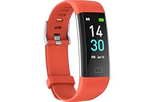 Septoui Smart Band Pulsera Actividad Frecuencia Cardíaca SpO2 Presión Arterial Sueño Calorías IP68 Reloj Inteligente, 16 Modos Deportivos Reloj Podómetro Smartwatch Mujeres Hombres Niños