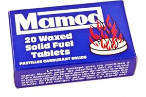 Waxed Solid Fuel Tablets for Mamod or Wilesco Steam Engines - Box of 20