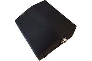 BUZZARDS FIELD Rhyth-Mic M4a compact pinewood percussion stompbox Microphonic. (Black)