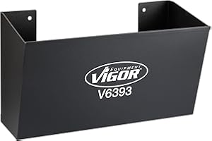 ViGOR V6393 Dokumenten-Halter groß, 340 x 146 x 176 mm, Bodentiefe 100 mm, passend für alle Serien, ideal für Klemmbretter und Auftragstaschen am Arbeitsplatz