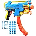 Nerf Rival Challenger MXXIV-1200 Motorized Blaster, Curved 12 Round Magazine, 18 Nerf Rival Accu-Rounds, Gifts for Teens