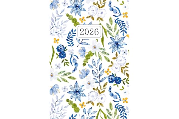 Agenda Semainier 2026 A5: Planificateur Hebdomadaire et Mensuel, Semaine sur Deux Pages | Janvier-Décembre 2026