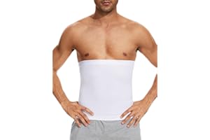 SLIMBELLE Men Belly Trainer Waist Slimming Belt Shaper Weight Control Belly Corset Abdomen Trimmer Band for Male Tummy Control Belt for Fitness