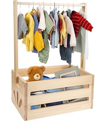 10 Appendiabiti Bambini In Legno - Graziosi Design Animaletti, Per Vestiti Neonato E Bambino - Foto 2
