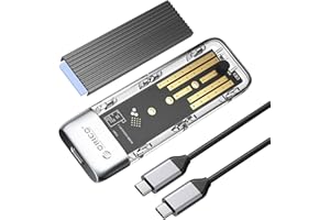 ORICO USB 3.2 Type-C 10Gbps M.2 NVMe/SATA SSD Enclosure for 2230/2242/2260/2280 SSDs, Up to 4TB