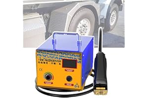 IINCOOY Elektrische Reifennutmaschine, 1000 W, Reifenschneidwerkzeug mit 10 Stück U/V-förmigen Klingen for PKW-LKW-Motorradreifen