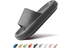 Sumvov Cozislides Original Damen Super Weich Rutschfest Badeschlappen Schlappen Damen Herren Cozy Slides Original Hausschuhe Damen