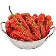 Homemade Premium Rajasthani RED Chilli Pickle (Athana LAL mirch ka achar) (Without Oil) 100% Pure and Natural (400g)