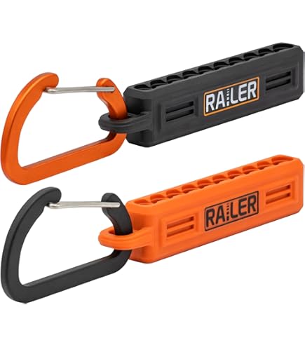 Railer Schraubenschlüssel-Bit-Set 5-teilig - S2-Stahl Bits Für Schlagschrauber Mit Karabiner