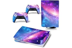 Wonhomke Himmel Design PVC Aufkleber für PS5 Disk Edition - Vinyl Skin Decal (PS5-014)