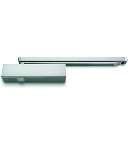 Ensemble ferme-porte TS 5000 L-R blanc 9016 EN 2-6 GEZE