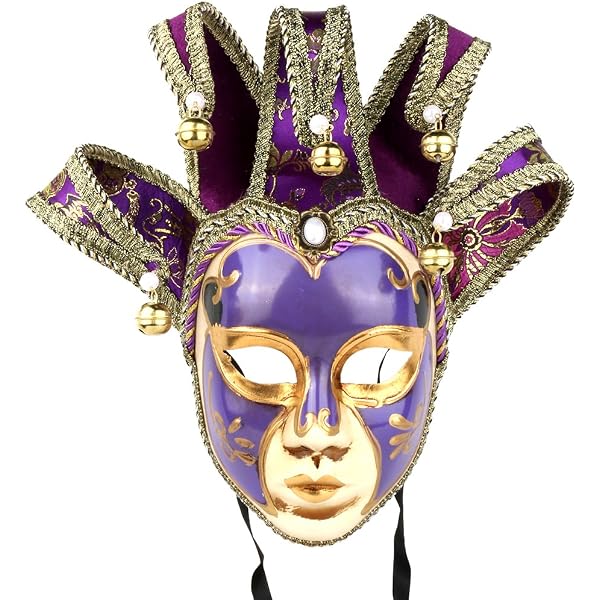 Masque Vénitien Casanova Bauta - Masque De Bal Carnaval Mascarade Homme LannaKind