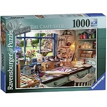 Ravensburger Puzzle 'The Cosy Shed' – 1000 Teile Für Erwachsene, Mit Softclick-Technologie | Jedes Teil Ein Unikat