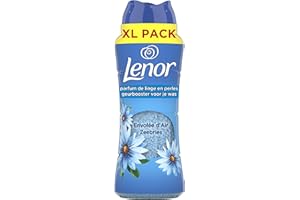 Lenor Parfum De Linge En Perles, Environ 41 Lavages, Parfum Envolée d'Air, Jusqu’à 12 Semaines De Fraîcheur Continue, Même Dans L’Armoire, Intensité Personnalisable, Grand Format