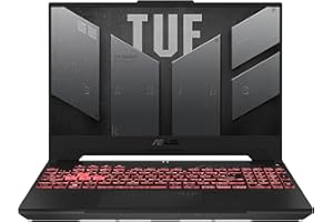 ‎ASUS ASUS TUF Gaming A15 Laptop | 15,6 Full-HD 16:9 IPS Display | AMD Ryzen 9 8945H | 16 GB RAM | 1 TB SSD | NVIDIA RTX 4060 | Windows 11 | QWERTZ Tastatur | Mecha Grey