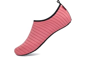 SAGUARO Homme Femme Chaussures d'eau de Sport Eté Aquatique Séchage Rapide Plage Surf Yoga Chaussons de Nager Aqua Water Shoes