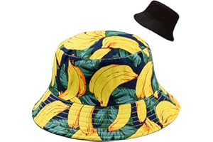 XYIYI Bobs Chapeau Réversible Seau Chapeau Pêche Chapeau De Soleil pour Femmes Filles