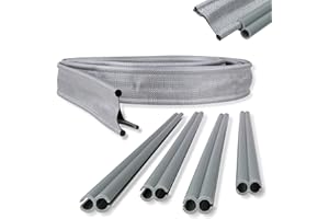 ‎YOUR GEAR yourGEAR Keder Drive Away Kit - Keder-Adapter Set, lösbare Kederverbindung, 7mm auf 4 und 6mm, Länge 300 cm