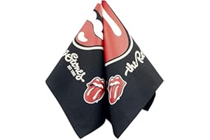 The Rolling Stones Est. 1962 - Bandana Unisex Tuch multicolor 100% Baumwolle Band-Merch, Bands