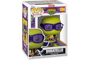 Funko Pop! Movies: Teenage Mutant Ninja Turtles - (Teenage Mutant Ninja Turtles (TMNT)) Donatello - Les Tortues Ninja - Figurine en Vinyle à Collectionner - Idée de Cadeau - Produits Officiels