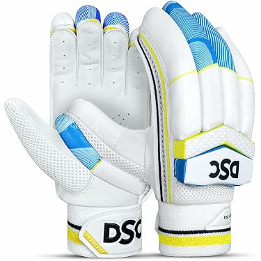 Blitz Sport Handschuhe Blitz Pro Cricket-Schlaghandschuhe Weiß Aus