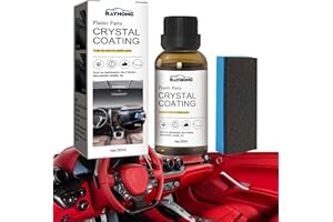 BAVOKON 80 Ml Plastics Revitalizing Coating Agent,Nano Plastics Refreshing Coating,Plastics Parts Refurbish Agent,Plastics Parts Refurbish Agent,Car Plastics Restorer Prevents Drying Aging For Cars,Truck