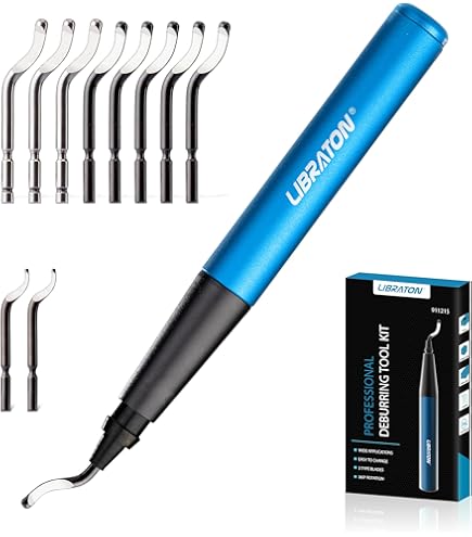 Deburring Tool 360 Degree Rotated Design Burr Remover Set For Steel