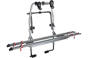 Menabo STEELBIKE portabici posteriore per 2 biciclette, fissaggio con cinghie