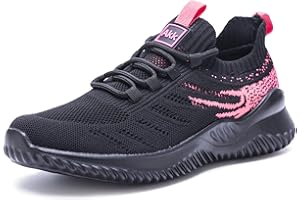 ANYRAIN Women Athletic Walking Shoes - Slip On Trainers Running Sneakers Mesh Lightweight Breathable Fashion