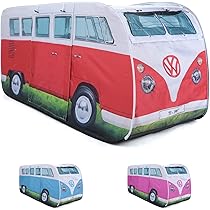 Borsa Termica Volkswagen T1 - Stile Hippie Bus, Isolata, Per Picnic E Spiaggia, Licenza Ufficiale VW, Colore Rosso - Foto 4