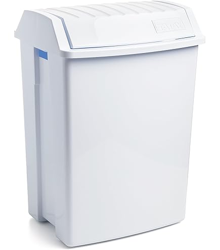 Novaliv Pattumiera Da 50 L Con Coperchio 2 In 1, Coperchio Pieghevole E