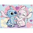 Puzzle Disney 500 Pièces Stitch & Angel - Collection Nathan Mes Héros - Dès 12 Ans