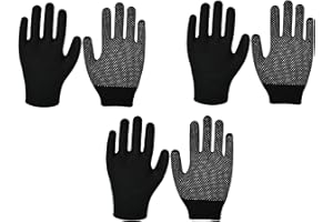 Golden Beads Pair Adult Full Fingers or Full Finger Magic Rubber Grip Gripper Driving DIY Winter Gloves From Undercover