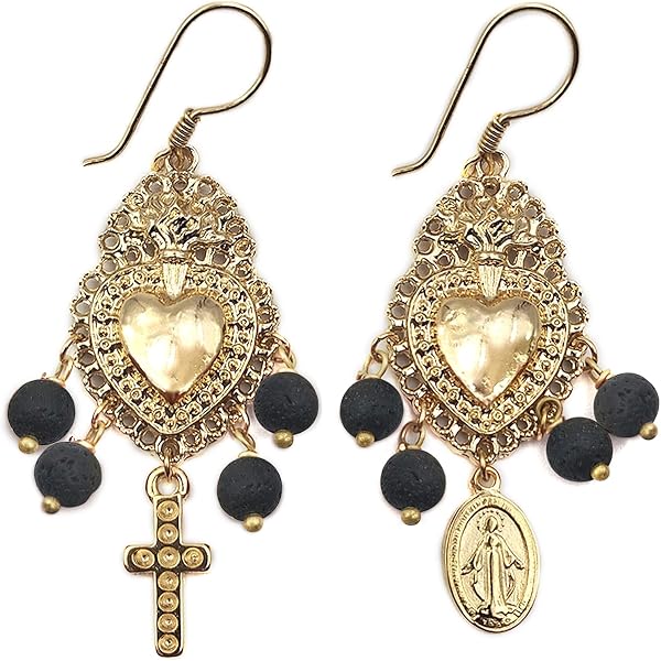 Collana In Ceramica Di Caltagirone – Cavalluccio Marino Turchese, Stella Dorata E Perla, Gioiello Italiano Fatto A Mano, Perfetto Per Ogni Occasione!