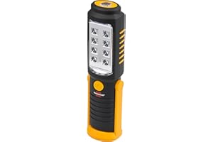 Brennenstuhl Lampe torche 8+1 LED SMD, 250+100 lumen Noir